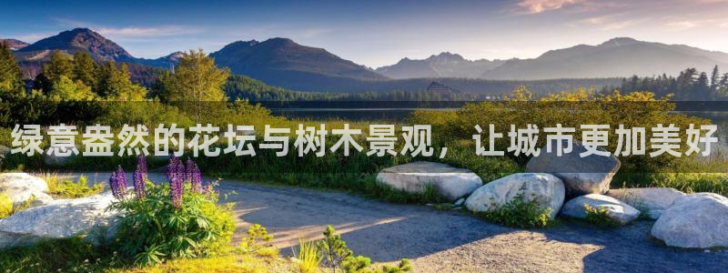 新宝gg官方下载:绿意盎然的花坛与树木景观,让城市更加美好